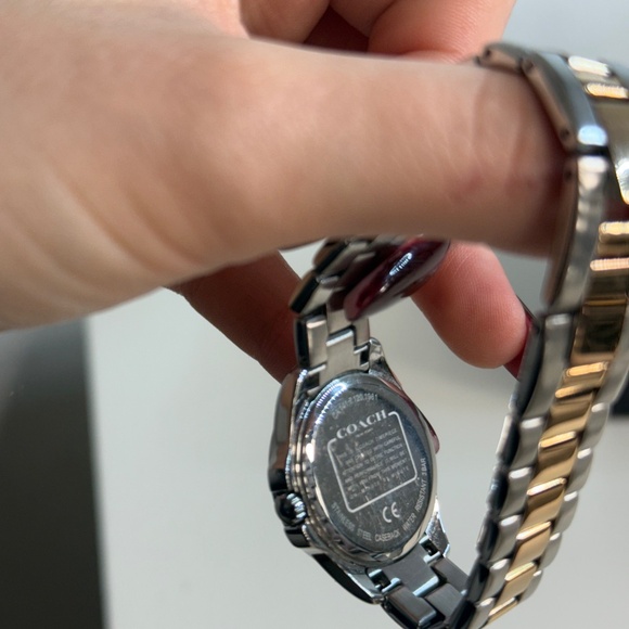 Coach Libby Women's Watch Stainless Steel 26mm Two Tone - Picture 4 of 4